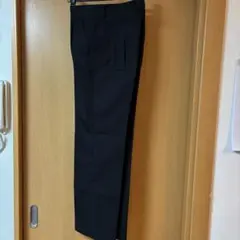 メンズ 82cm 黒 スラックス 作業用パンツ 作業着 ワークパンツ作業服