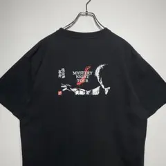 稲川淳二　Tシャツ　サイズXL 怪談　喜寿　グラフィック　デカロゴ　希少　古着