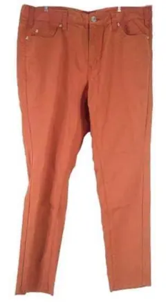 KJC1920-2◇新品 ストレッチスキニーパンツ テラコッタ 3Lサイズ