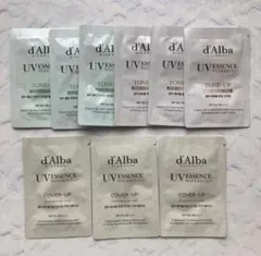 d'Alba UVエッセンスサンプルセット 9パック ダルバ