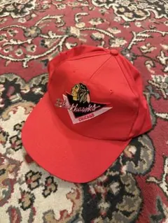 90s NHL シカゴ ブラックホークス 6パネルキャップのサムネイル