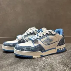 Louis Vuitton LVトレイナー デニム ホワイト/ブルー