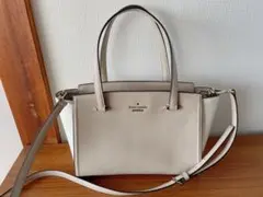 ケイトスペード ハンド ショルダー バッグ ベージュ系