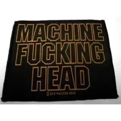 MACHINE HEAD　布刺しゅうパッチ (ワッペン)　新品未使用品