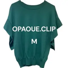 OPAQUE.CLIP オペークドットクリップ 半袖カットソー Mグリーンのサムネイル