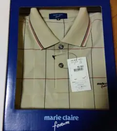 めぐみ様ご専用　marie claire メンズ　半袖ポロシャツ　ベージュ