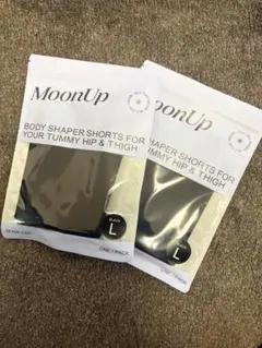 新品未使用MoonUp ムーンアップショーツL ブラック 2枚セット