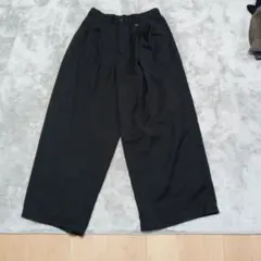 新品　JUNRED ブラック ワイドパンツ