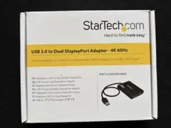 StarTech USB 3.0 to Dual DisplayPortアダプタ