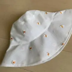 花柄帽子