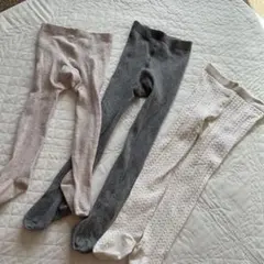 ☆ H&M ベビータイツ 3足セット☆86/92 18~2M