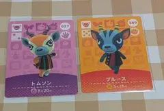 amiiboカード トムソン　ブルース　2枚セット