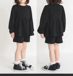 ブランシェス　トップス&ショートパンツセット 100cm