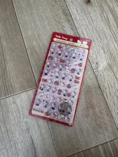 値引き× ボンボンドロップmini ハローキティ シール レッド　正規品