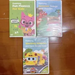 Pinkfong DVDセット 4枚組 - メルカリ