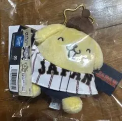 侍ジャパン サンリオ くじ D賞 ポムポムプリン カラビナ付きマスコット