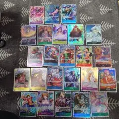 ワンピース トレーディングカードセットSRのみの 20枚以上