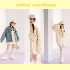 カラフルスウェット OLIVE des OLIVE イエローのサムネイル