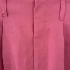 GU レディース　ワイドパンツ　ピンク　S