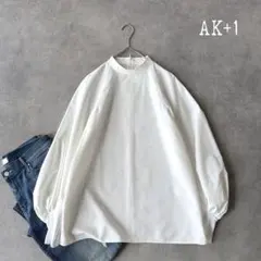 美品AK＋1 ボリュームスリーブ ブラウスのサムネイル