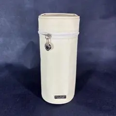 BVLGARI ブルガリ アイボリー 円筒形ポーチ