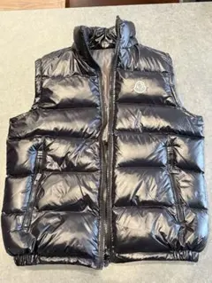 MONCLER ブラック ダウンベスト サイズ3