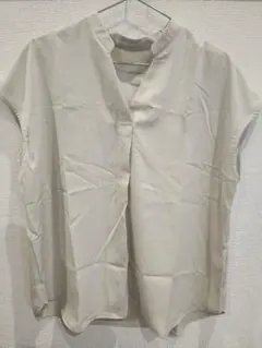 GU ベージュ 半袖シャツ Lサイズ