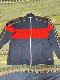 Dickies ジャージ ジャケット L ネイビー/レッド　未使用品