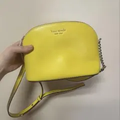 Kate Spade イエロー ショルダーバッグ