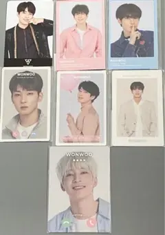 SEVENTEEN セブチ ウォヌ トレカセット もしもしカードセット