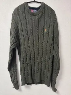 CHAPS RALPH LAUREN ニット セーター カーキ オリーブ