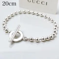 20 グッチ GUCCI 925 ブレスレット シルバー Y978のサムネイル