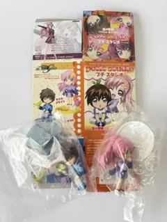 新品未開封 機動戦士ガンダムSEED プチスタジオ ラクス・キラ セット 箱付き