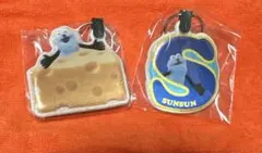 パペットスンスン リフレクターキーリング チーズ　スンスン(S)２個セット