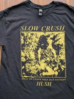 SLOW CRUSH バンド Tシャツ L 黒 HUSH フジロックのサムネイル