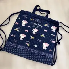 Hello Kitty キルティング ナップザック　サンリオのサムネイル