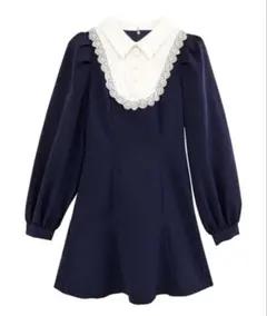 ワンピース Rose MuseCotton lace flare mini onepiece Rose MuseCotton lace flare mini onepiece - メルカリ
