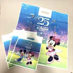 東京ディズニーリゾート 25周年 ショップ袋セット