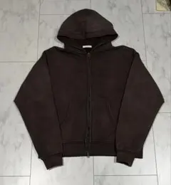 WYM ジップパーカー　アッシュブラウン　M