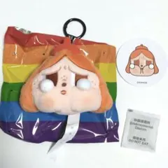 POPMART クライベイビー　CHEERUP オレンジ ポプマ　crybaby