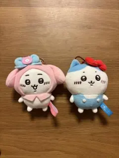 ちいかわ　サンリオ　ぷちミニマスコット　ちいかわ　ハチワレ　2体セット