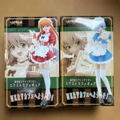 新世紀エヴァンゲリオン フィギュア 2体セット NERVカフェ - メルカリ