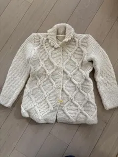 手編み セーター ファッション