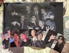 BTS ARIRANG ユニバ購入3形態特典クリアファイル 封入トレカ付き