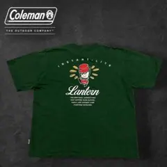 コールマン 半袖 Tシャツ L グリーン バックプリント ランタン アウトドアのサムネイル