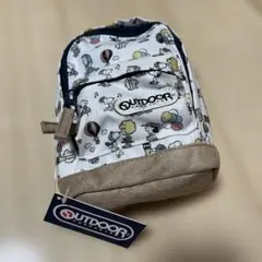 OUTDOOR スヌーピー バックパック型ペンケース ミニリュック（新品未使用）