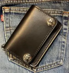 PABLO VINCI Mini bikers wallet - メルカリ