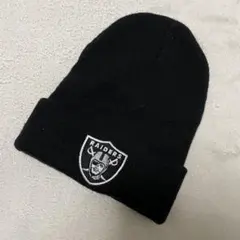 RAIDERS ニット帽ビーニー　ラスベガス・レイダース