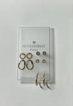 ピアス　ゴールド