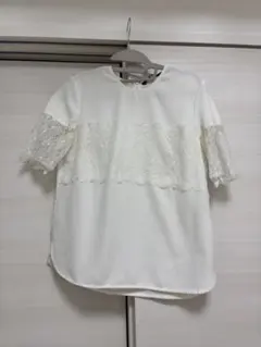 [zara]レースブラウス